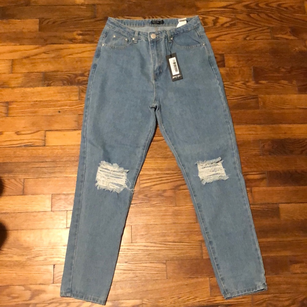 Nasty Gal boyfriend jeans